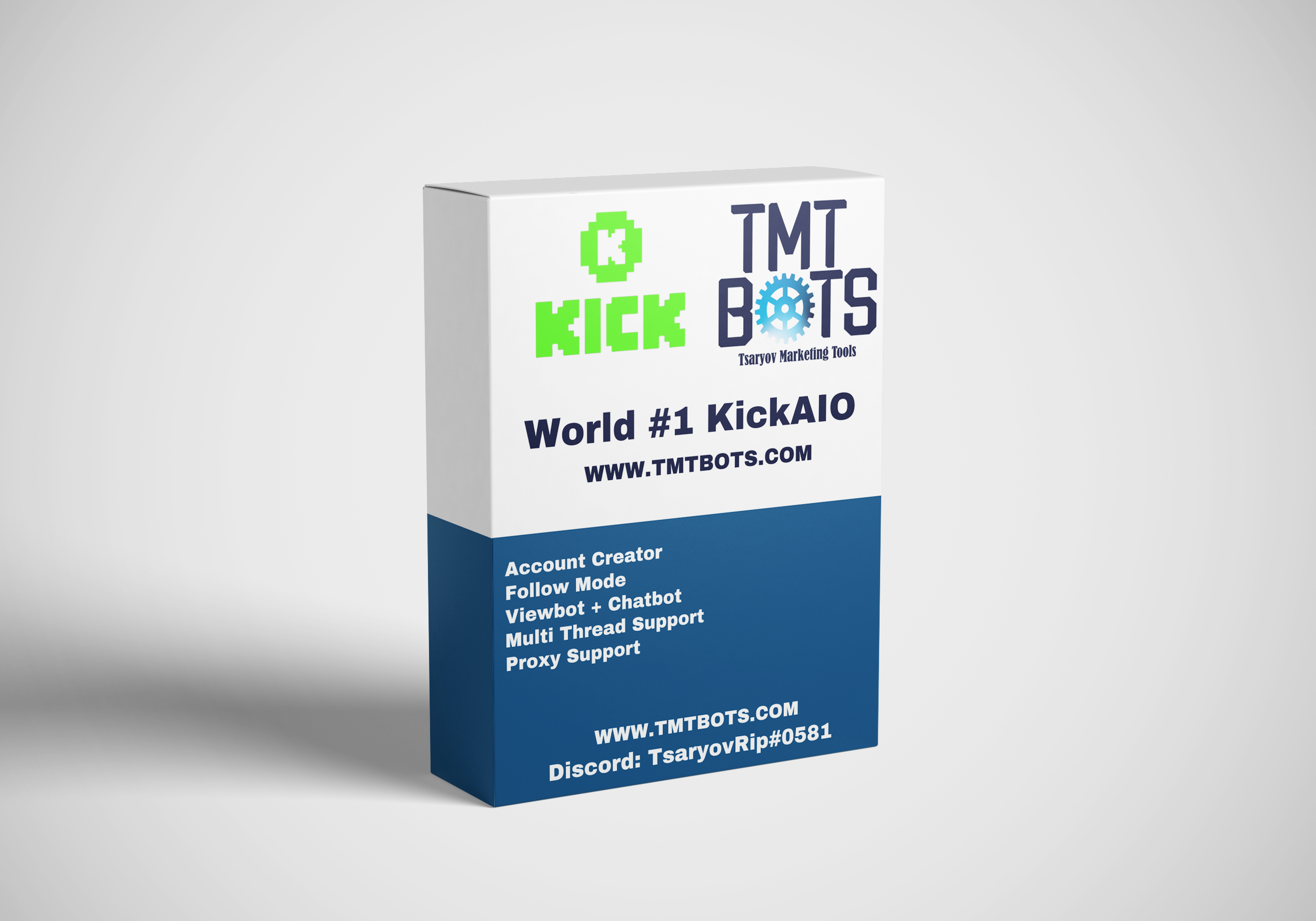 KICK.COM AIO BY TMT – VIEWBOT , FOLLOWBOT , CHATBOT & ACCOUNT CREATOR